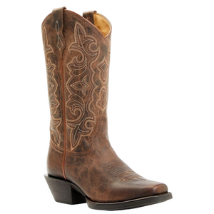 NWT Shyanne Jesse Performance Brown Western Cowboy Boots Size 8